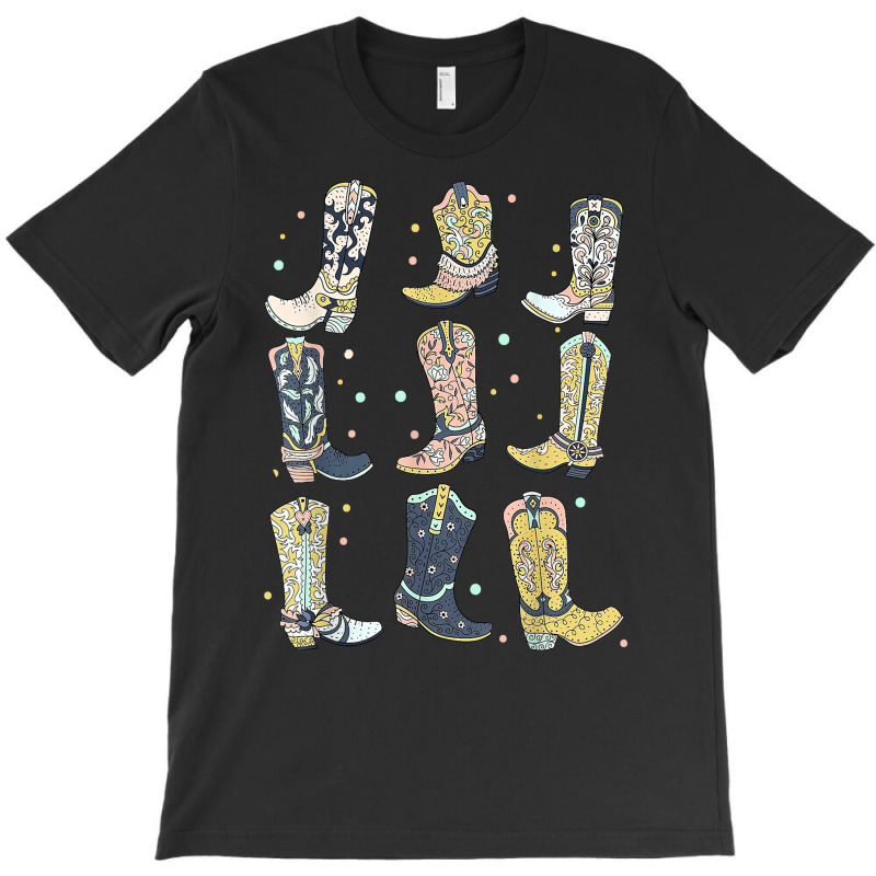 Women's Western Country Music Cowgirl Boots T Shirt T-shirt | Artistshot