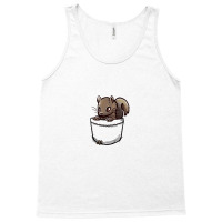 Pocket Cute Grey Squirrel Tank Top | Artistshot