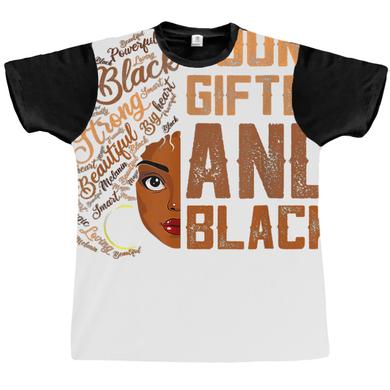 Young Gifted And Black History Month African Melanin Women T Shirt Graphic T-shirt | Artistshot