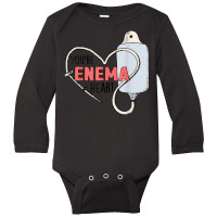 You're Enema Heart Funny Icu Rn Nurse Happy Valentines Day T Shirt Long Sleeve Baby Bodysuit | Artistshot