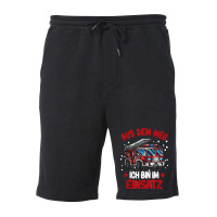 Youth Fire Department Fire Truck Out Of The Way I'm On Duty T Shirt Fleece Short | Artistshot