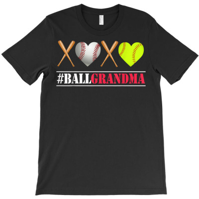 Ball Grandma Shirt Softball Grandma Tee Baseball Grandma Tee T-shirt Designed By Sivir5056
