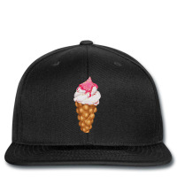 Bubble Waffle Ice Cream Printed Hat | Artistshot