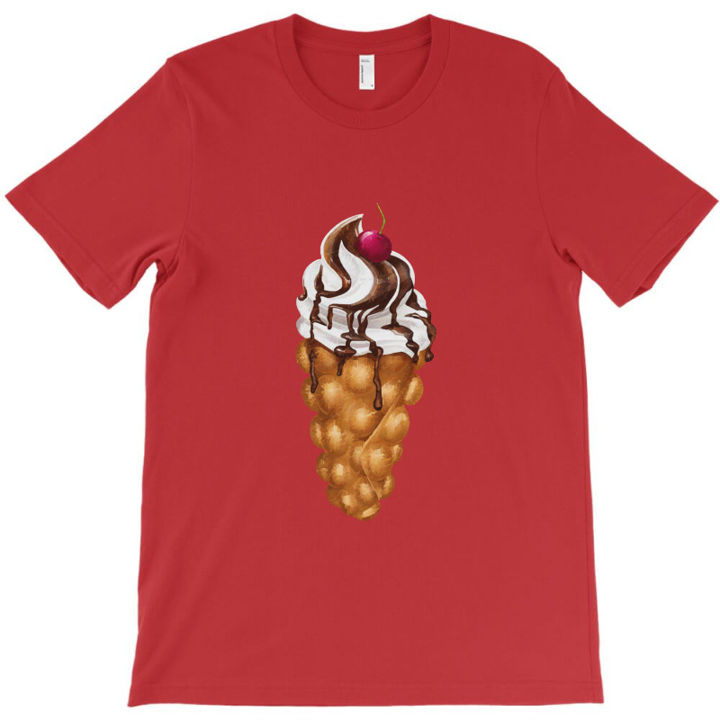 Bubble Waffle Ice Cream T-Shirt by semartahu | Artistshot