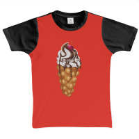 Bubble Waffle Ice Cream Graphic Youth T-shirt | Artistshot