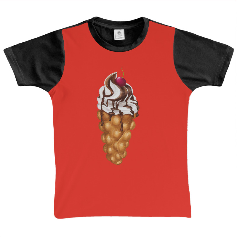 Bubble Waffle Ice Cream Graphic Youth T-shirt by semartahu | Artistshot