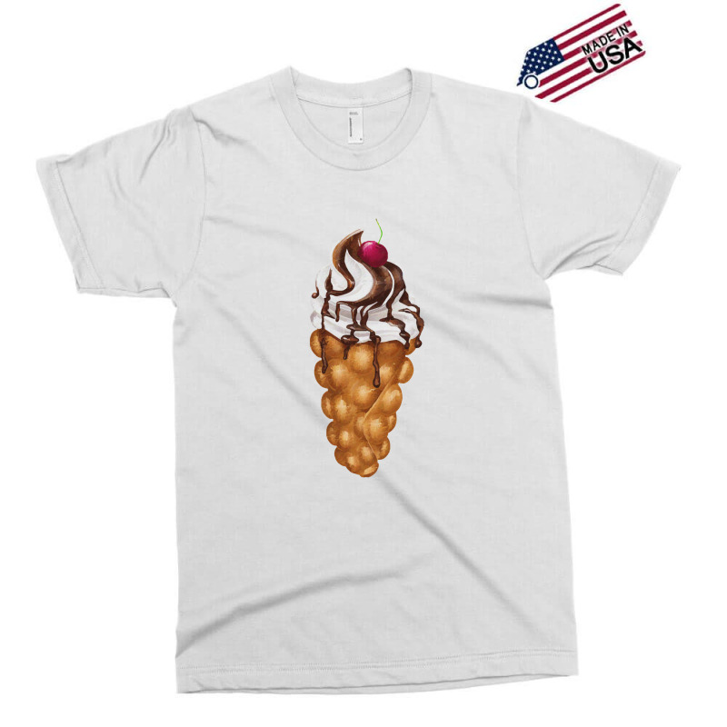 Bubble Waffle Ice Cream Exclusive T-shirt by semartahu | Artistshot