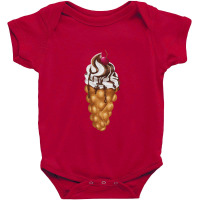 Bubble Waffle Ice Cream Baby Bodysuit | Artistshot