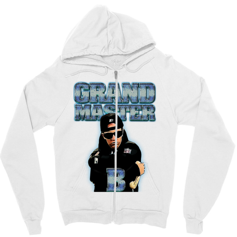 Grandmaster B Zipper Hoodie | Artistshot