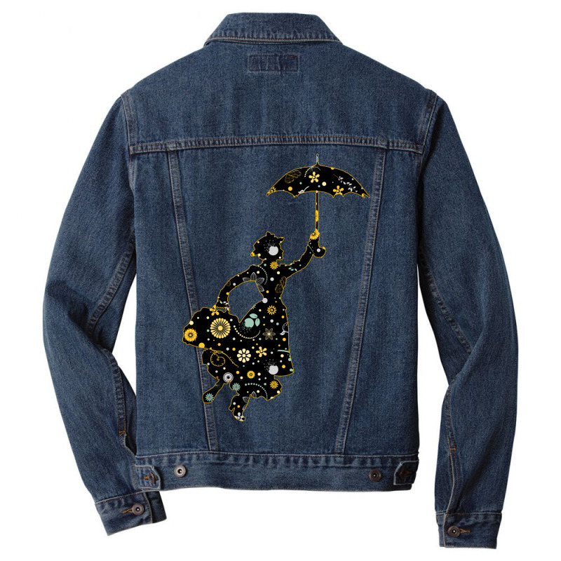 Mary Poppins Men Denim Jacket by Shirley J Blalock | Artistshot