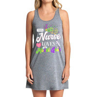 This Nurse Loves Mardi Gras Carnival Parade Party Nursing T Shirt Tank Dress | Artistshot