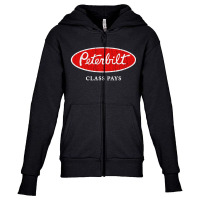 Peterbilt Class Pays Youth Zipper Hoodie | Artistshot