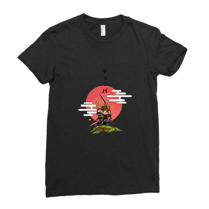 Chopper Samurai Ladies Fitted T-Shirt by TerryPhelps | Artistshot