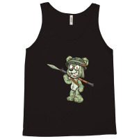 Cartoon Soldier Bear Tank Top | Artistshot