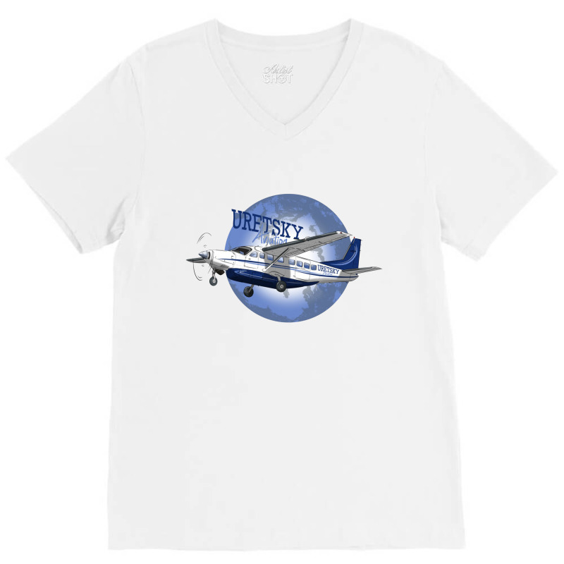 Aircraft Air V-neck Tee | Artistshot