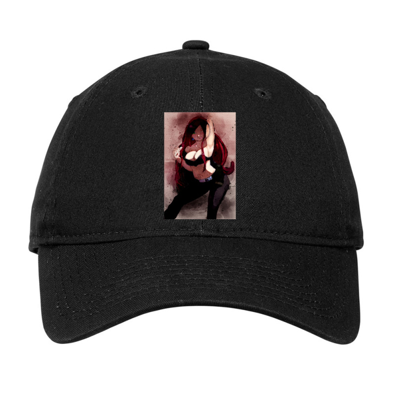 Katarina Anime Watercolor Adjustable Cap by SaraBachmann | Artistshot