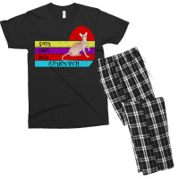 Oriental Cat Sorry Cant Busy Men's T-shirt Pajama Set | Artistshot