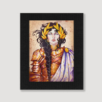 Warrior Women Paladin Art Print Portrait Canvas Print | Artistshot