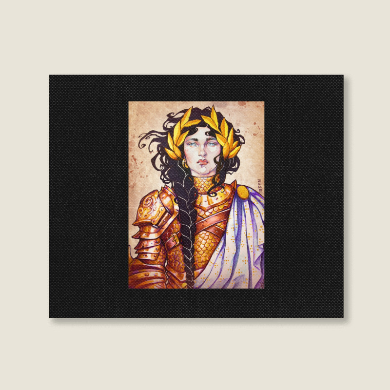 Warrior Women Paladin Art Print Landscape Canvas Print | Artistshot