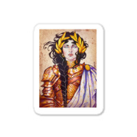 Warrior Women Paladin Art Print Sticker | Artistshot