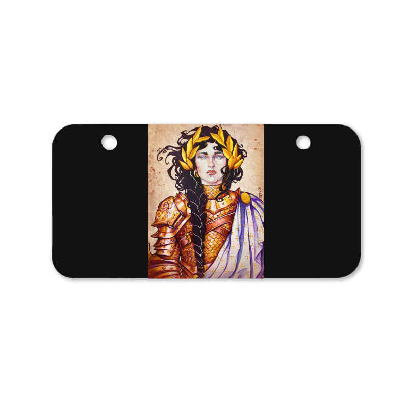 Warrior Women Paladin Art Print Bicycle License Plate | Artistshot