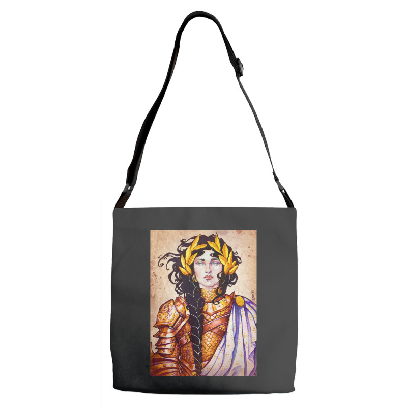 Warrior Women Paladin Art Print Adjustable Strap Totes | Artistshot