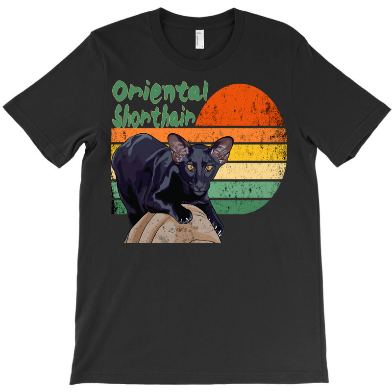 Oriental Shorthair Cat T-shirt | Artistshot