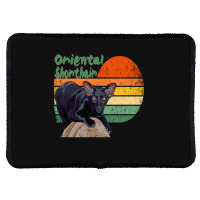 Oriental Shorthair Cat Rectangle Patch | Artistshot