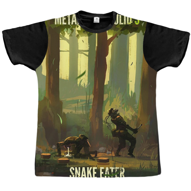 Metal Gear Solid 3 Graphic T-shirt by CHARLOTTELYNNTAYLOR | Artistshot