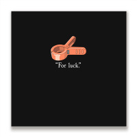 For Luck - Arrietty's Hairclip Metal Print Square | Artistshot