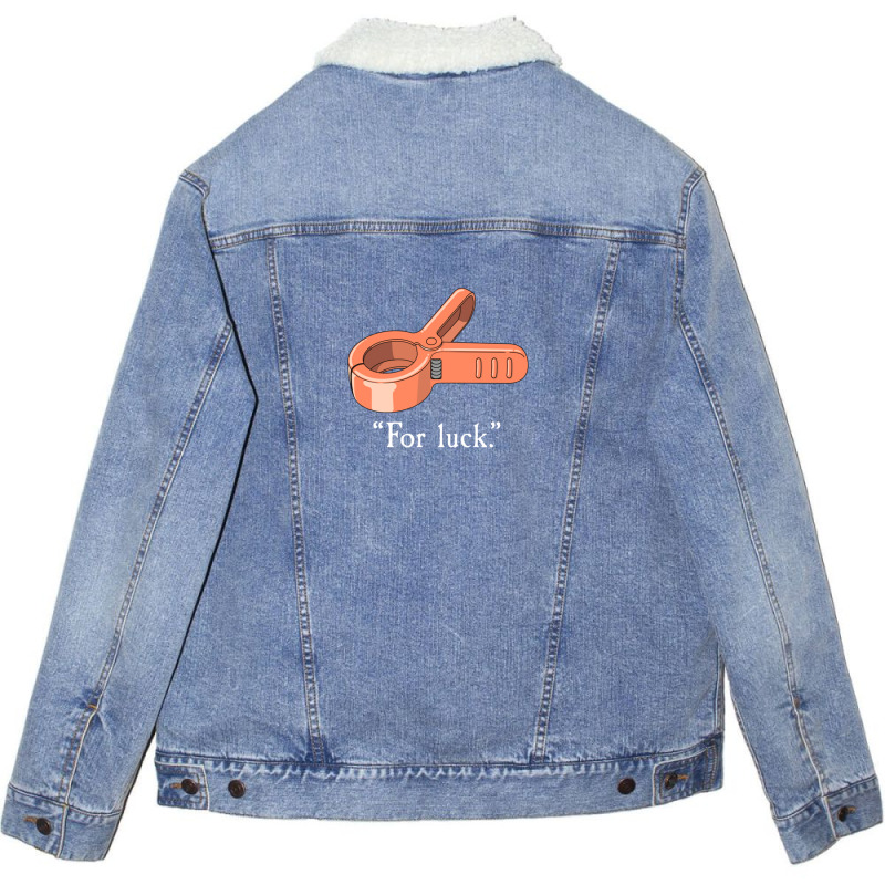 For Luck - Arrietty's Hairclip Unisex Sherpa-lined Denim Jacket | Artistshot