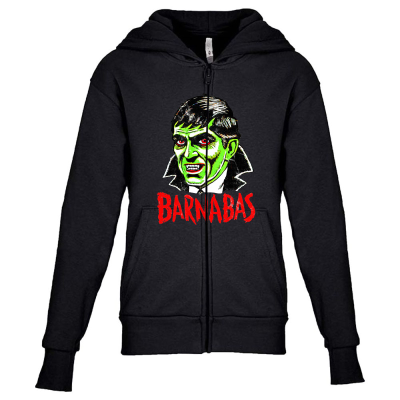 Barnabas Collins Youth Zipper Hoodie by rayangid | Artistshot