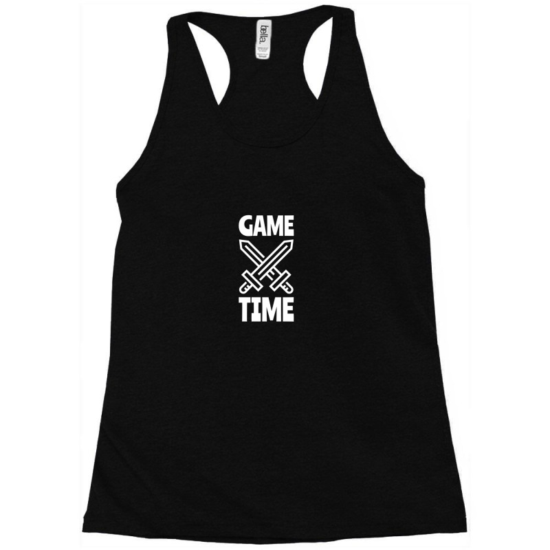 Game Time Racerback Tank by SamuelLeroyHill | Artistshot