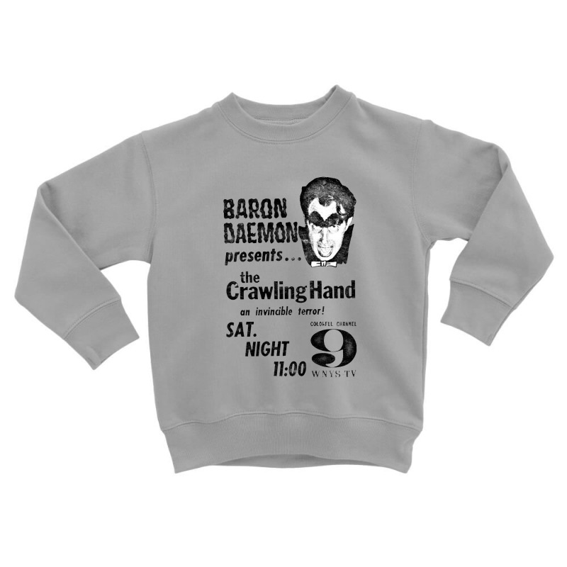 The Crawling Hand Toddler Sweatshirt by rayangid | Artistshot