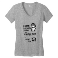 The Crawling Hand Women's V-neck T-shirt | Artistshot