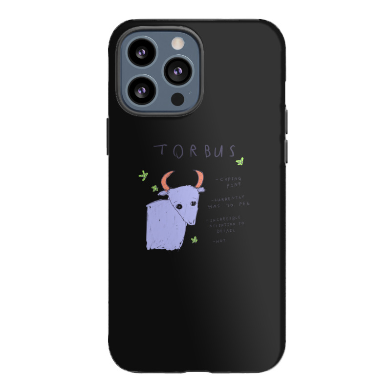 Torbus The Hot And Coping Bull - Horrorscoops Asstrology .png Iphone 13 Pro Max Case | Artistshot