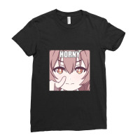 Horny Type Of Clothes Ladies Fitted T-shirt | Artistshot