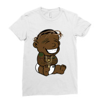 Animation Dabb Rap Ladies Fitted T-shirt | Artistshot