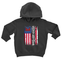 Combat Engineer Distressed American Toddler Hoodie | Artistshot