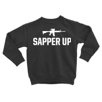 Combat Engineer Sapper Up Usa Military Toddler Sweatshirt | Artistshot