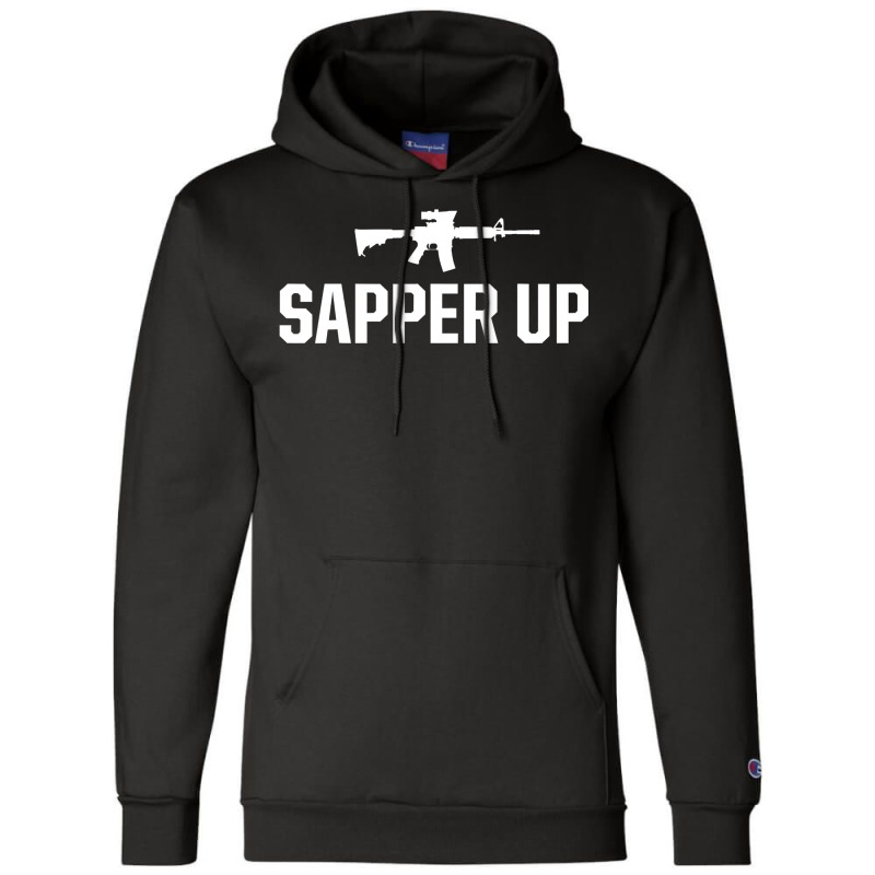 Combat Engineer Sapper Up Usa Military Champion Hoodie by AdeArt | Artistshot