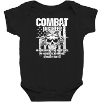 Combat Engineer Usa Military Sapper Baby Bodysuit | Artistshot