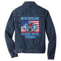 Combat Medic 2nd Award Back Men Denim Jacket | Artistshot