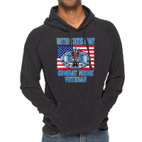 Combat Medic 2nd Award Back Vintage Hoodie | Artistshot