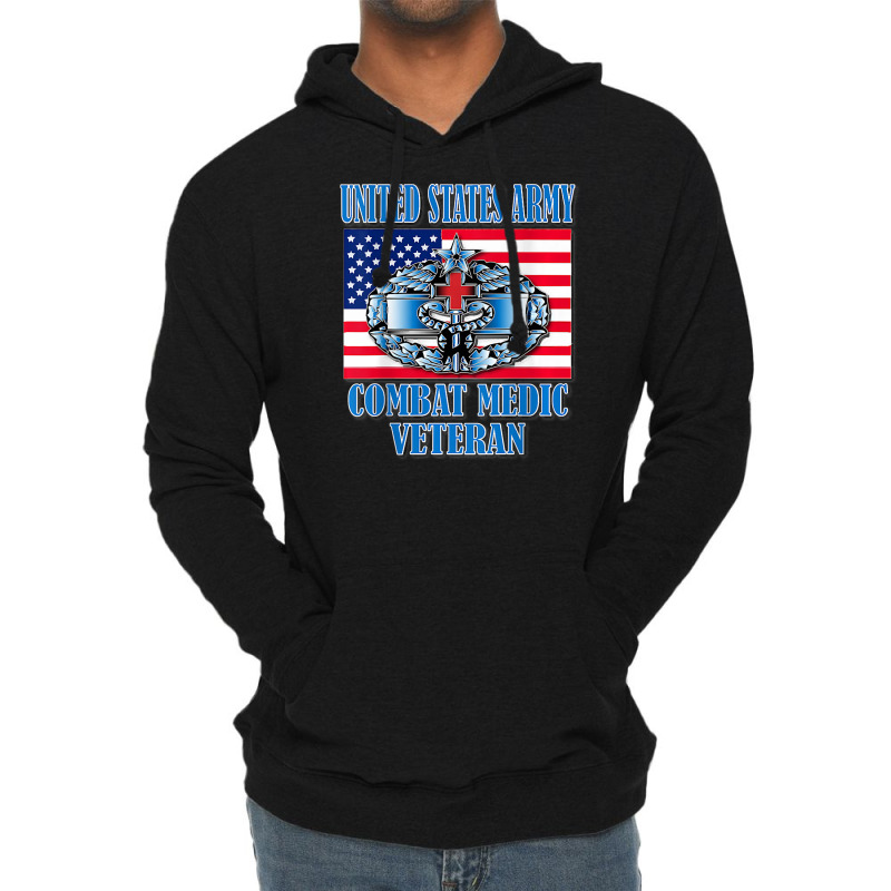 Combat Medic 2nd Award Back Lightweight Hoodie by AdeArt | Artistshot