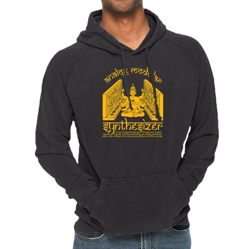 Modular Synthesizer God For Electronic Musician Vintage Hoodie | Artistshot