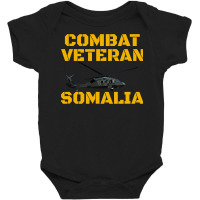 Combat Veteran Mogadishu Somalia Baby Bodysuit | Artistshot