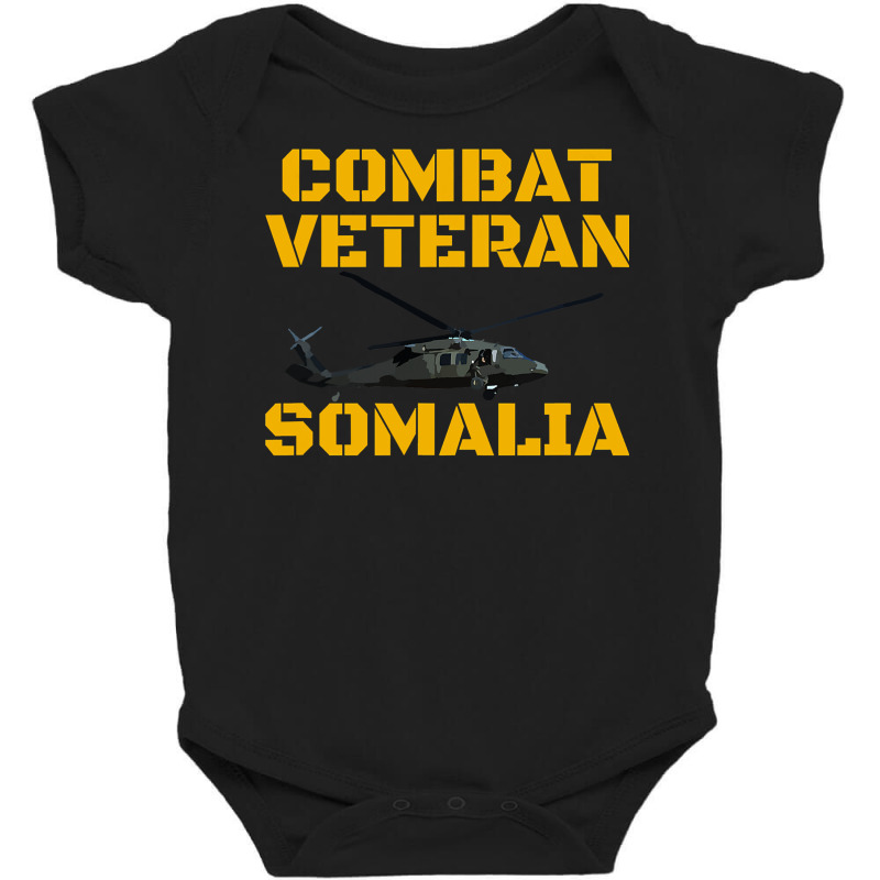 Combat Veteran Mogadishu Somalia Baby Bodysuit by AdeArt | Artistshot