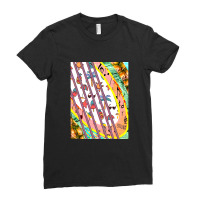 Funny Sunny Ananas Guitar - Vacation Trips Beaches - Tropical Paradise Ladies Fitted T-shirt | Artistshot