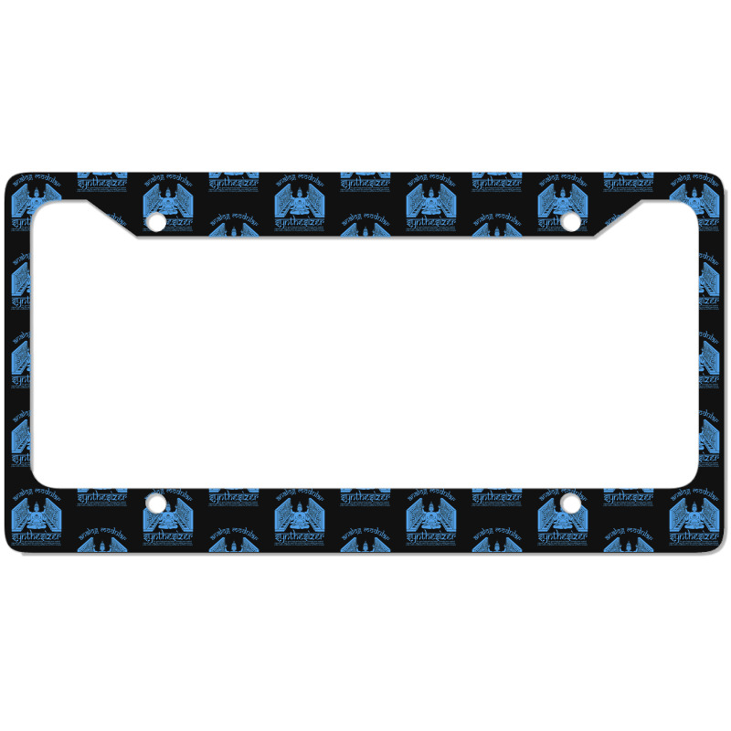 Modular Synthesizer God For Electronic Musician 1 License Plate Frame | Artistshot